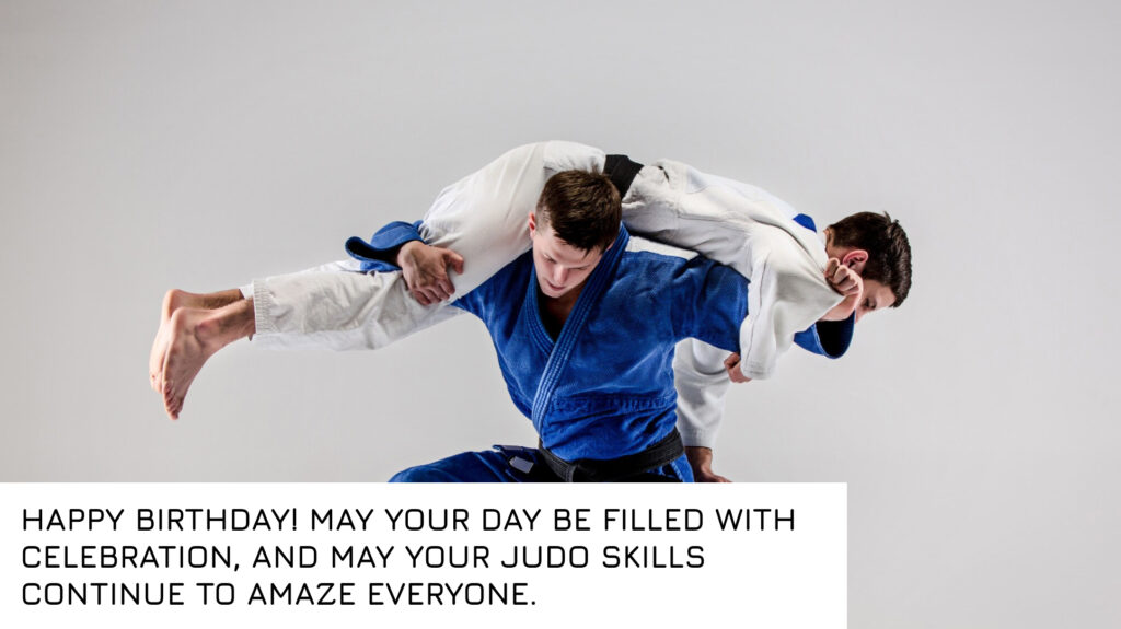 Birthday Wishes For Judo Player