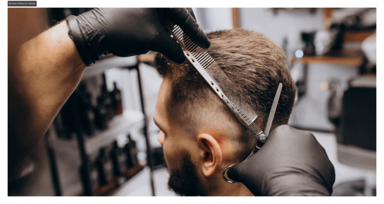 Birthday Wishes for Barber