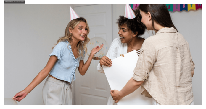 birthday wishes for a special person