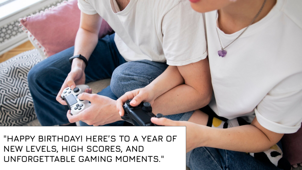 Birthday wishes for gamer brother