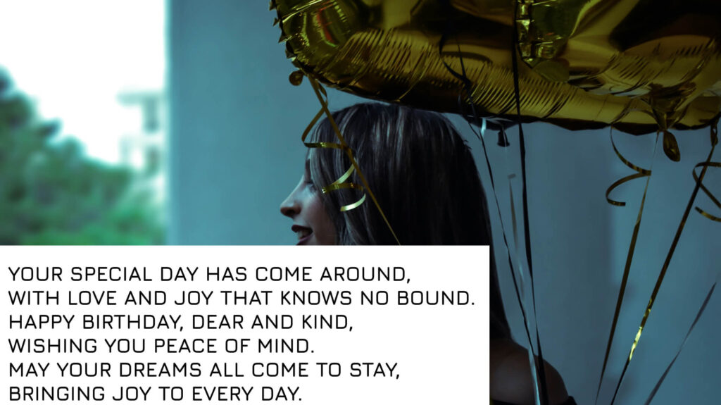 Happy Birthday Poems for Sister in Law
