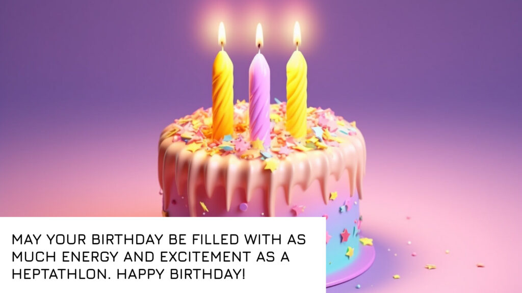 Top Happy Birthday Wishes for Heptathlete