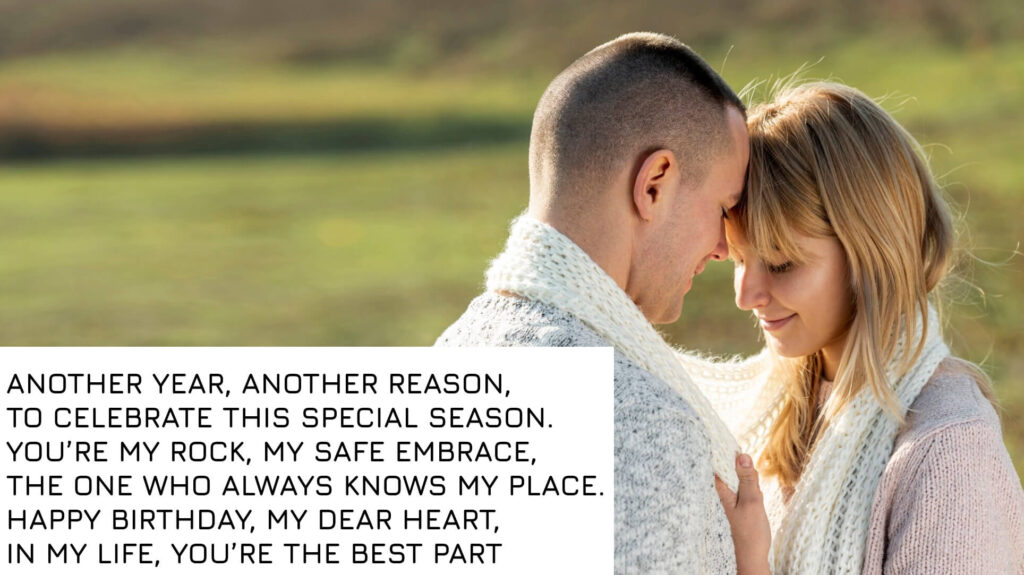Happy birthday poem for husband