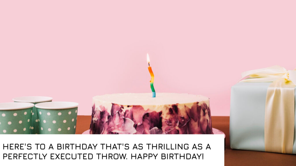 Happy Birthday Wishes For Discus Thrower