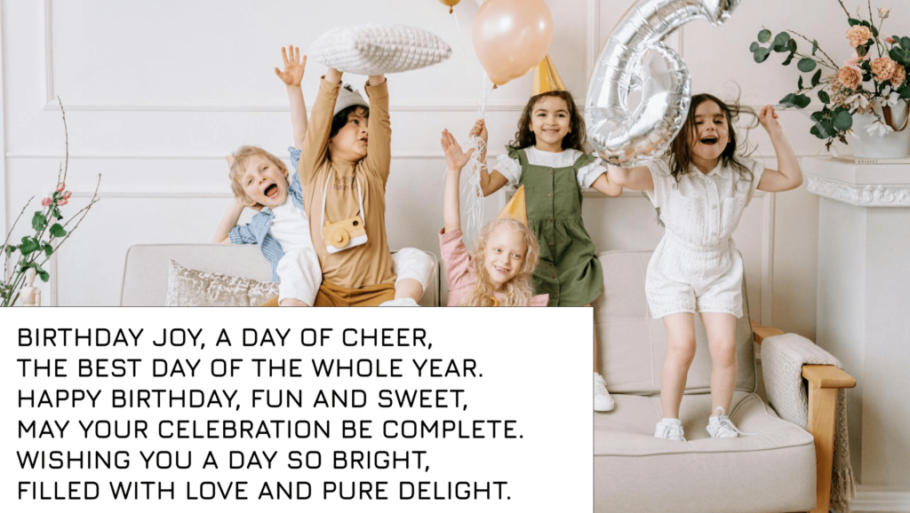 New Birthday Poem for Kids