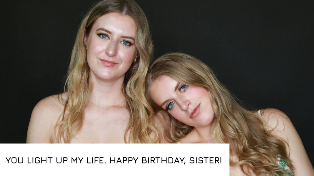 Best Short Birthday Wishes for Sister