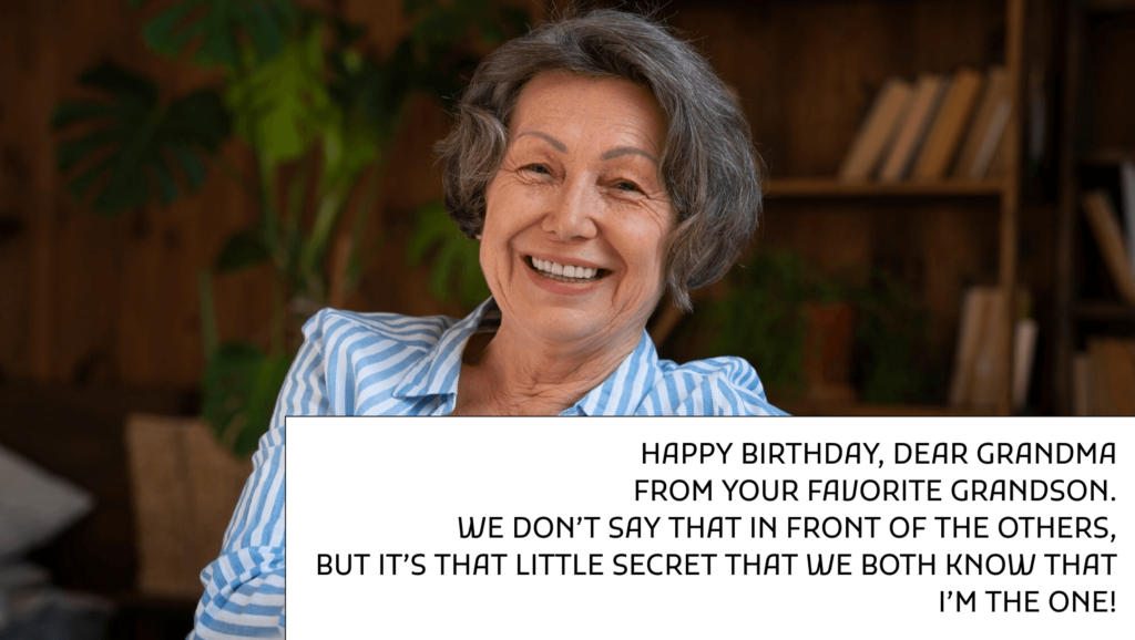 Happy birthday poem for Grandma
