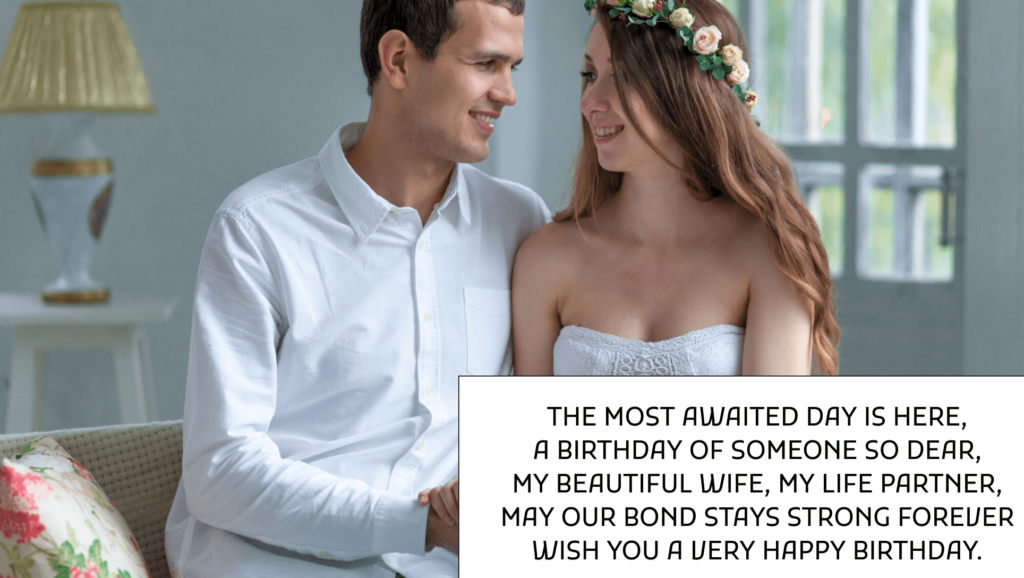 Happy birthday poem for wife