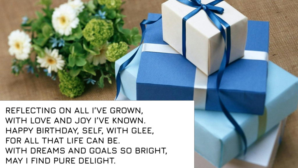 Self Poems About Birthday