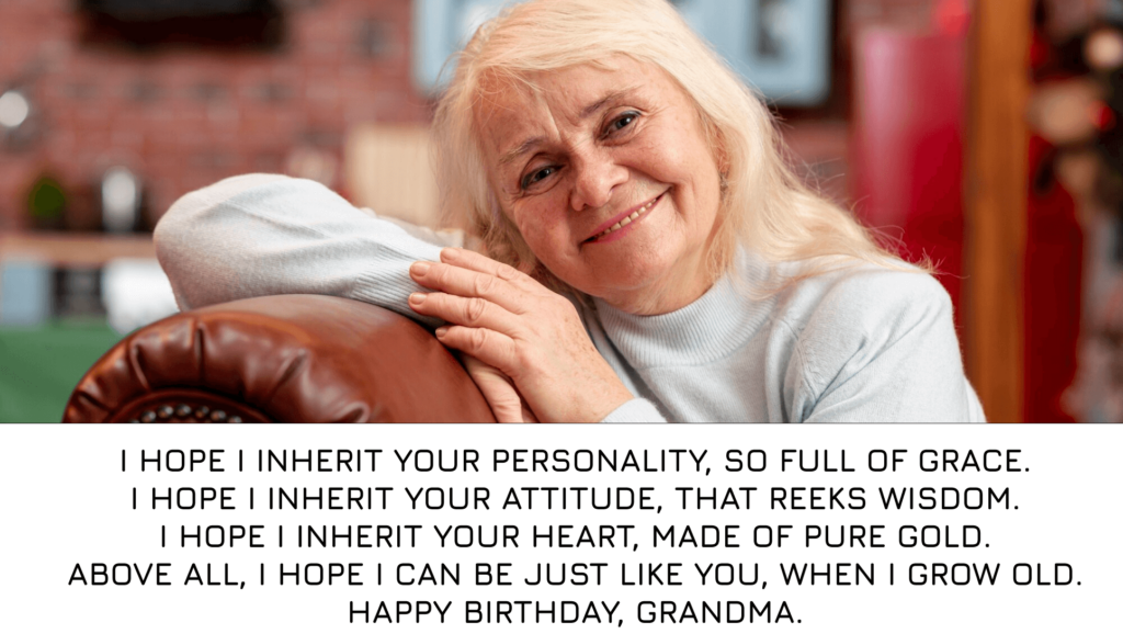 Birthday Poems For A Grandma 2024