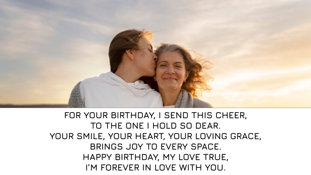 Short birthday poem for husband