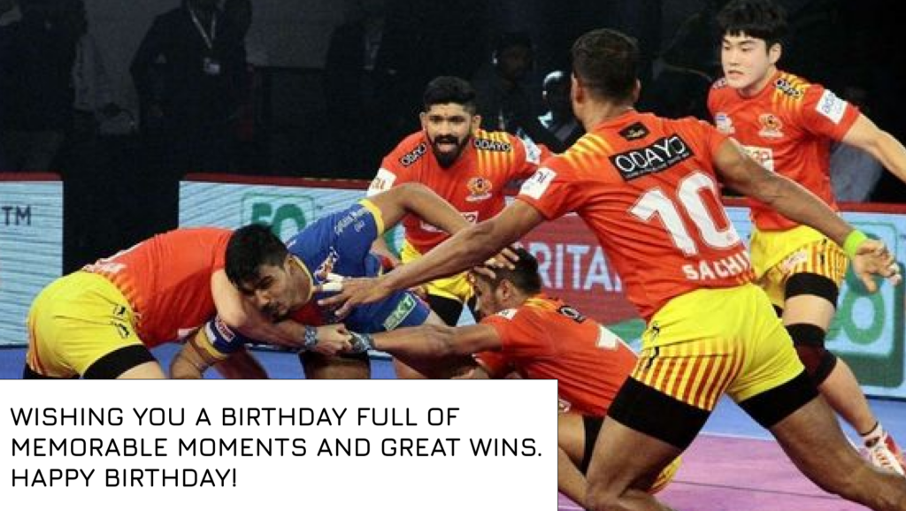 Top Birthday Quotes for Kabaddi Player