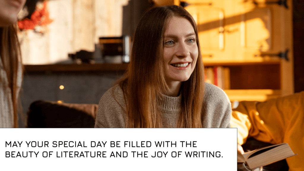 Birthday Quotes for an Author