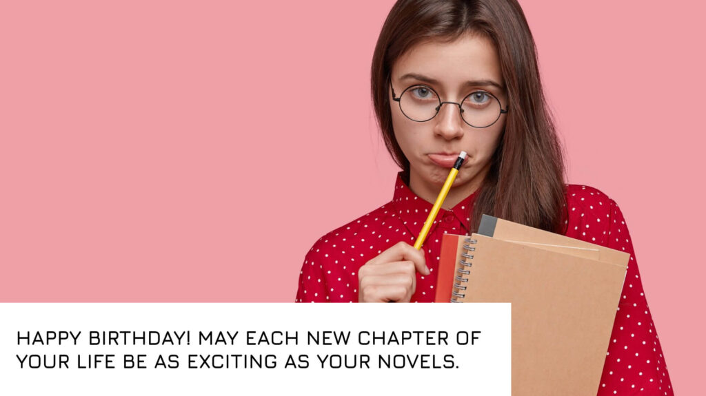 Birthday Quotes for an Author