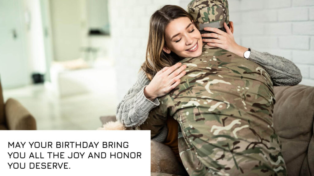 Birthday Sayings for Veterans