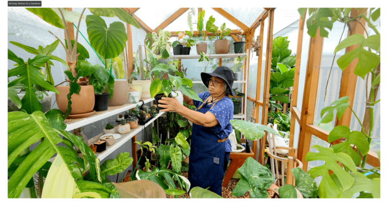 Birthday Wishes for a Gardener