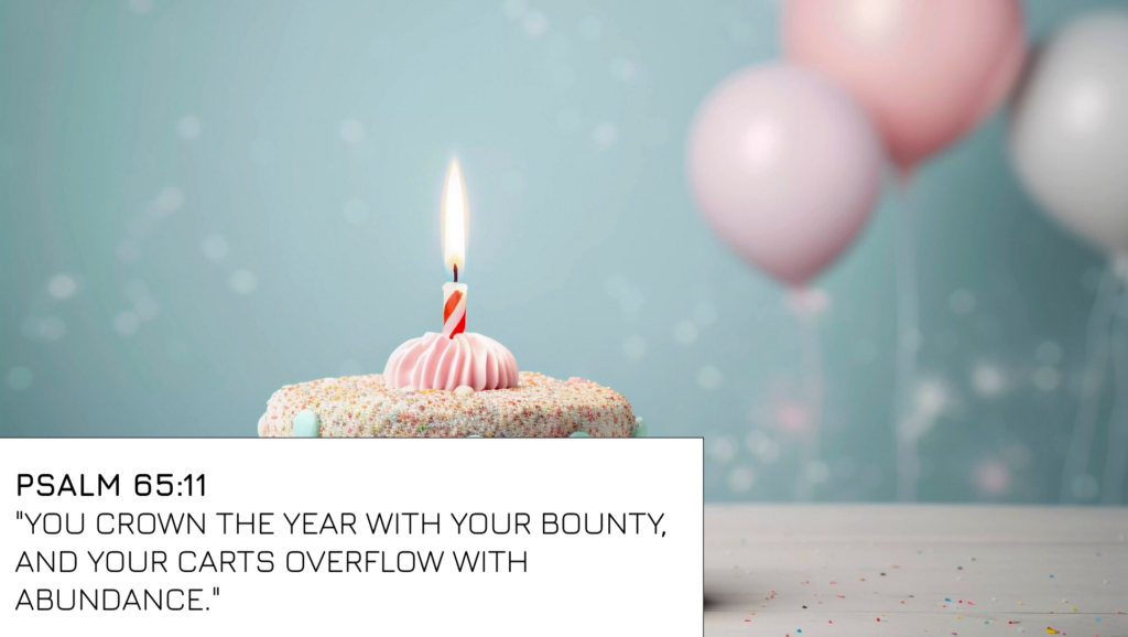 Birthday blessings and bible verses for a friend