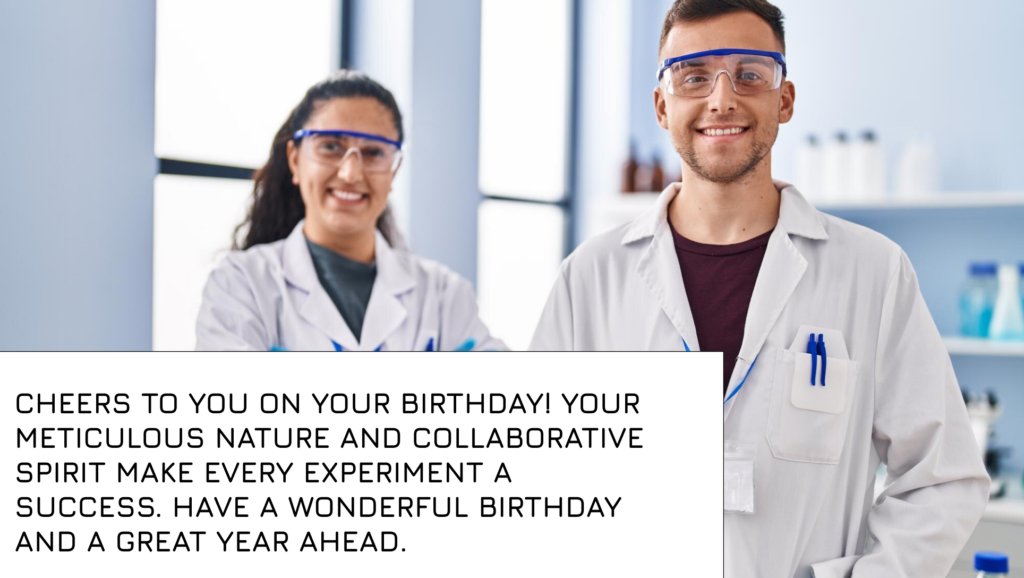 Happy Birthday Wishes For Lab Partner
