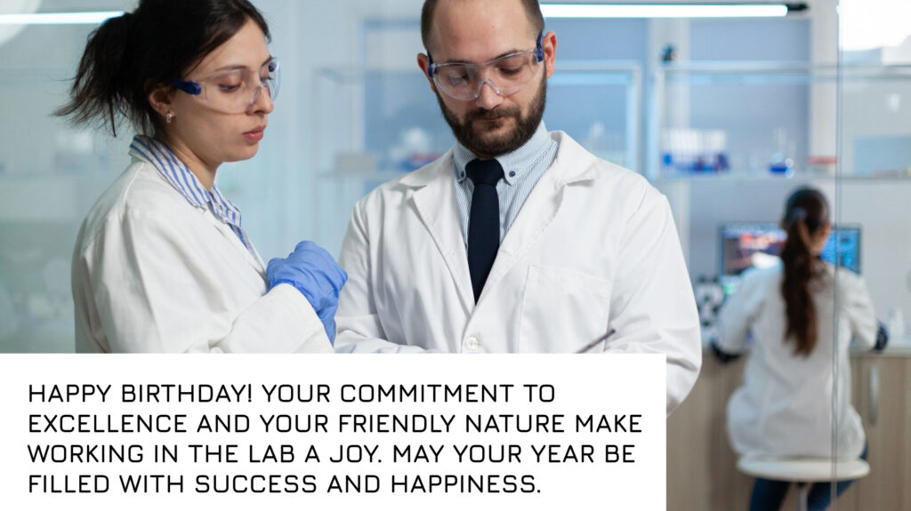 Birthday Wishes For Lab Partner