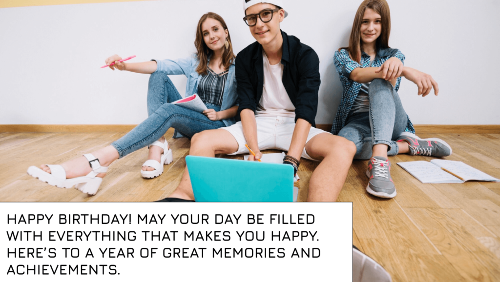 New Birthday Message to High School Classmate