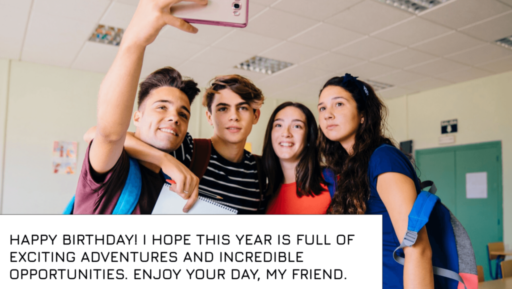 Top Birthday Message to High School Classmate